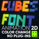 Cubes font - VideoHive Item for Sale