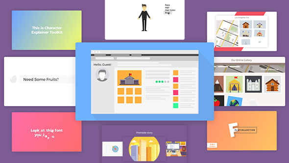 Company Explainer l Flat Collection alt