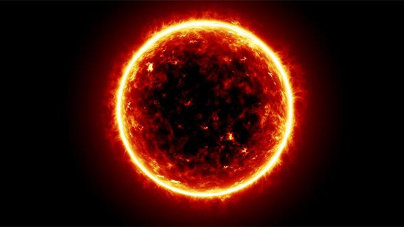 Sun In The Space