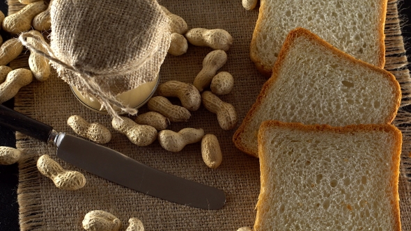 Tasty Peanut Butter and White Toasts