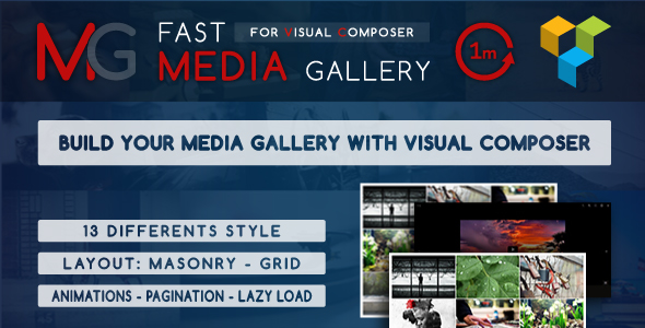 Fast Media Gallery For Visual Composer - Wordpress Plugin