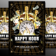 Happy Hour Flyer Template #3 - GraphicRiver Item for Sale
