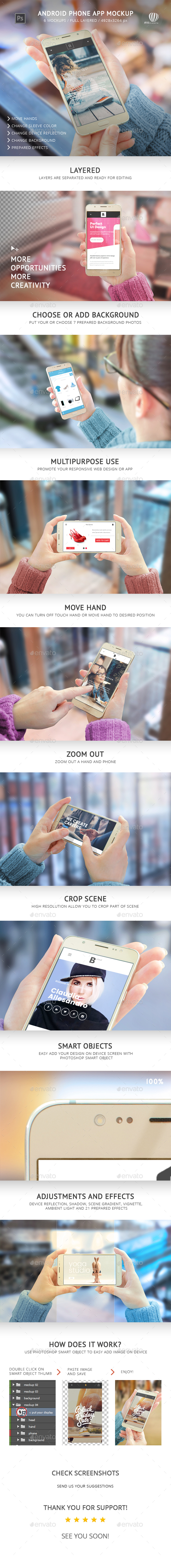 Phone App Mockup
