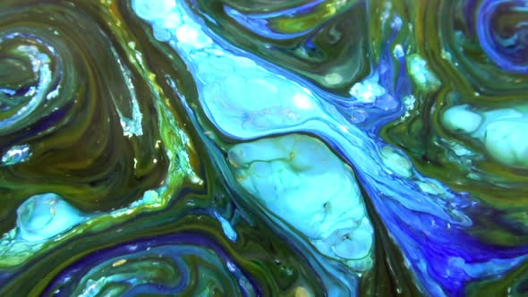 Psychedelic Cosmos Galaxy Paint Texture Background  alt