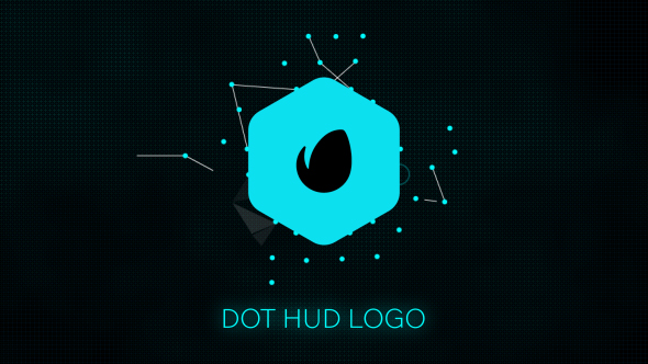 Dot HUD Logo Reveal