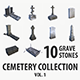 Gravestone collection vol 1 - 3DOcean Item for Sale