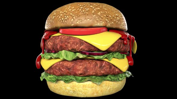 Big Burger Rotation Loop