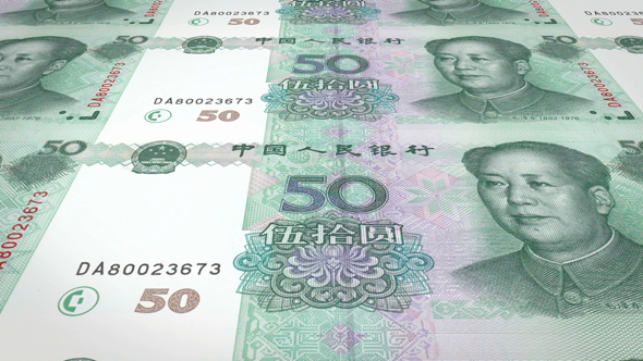 Fifty Renminbi Banknotes