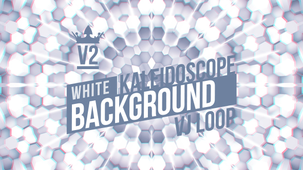 Clean White Vj Loop V2