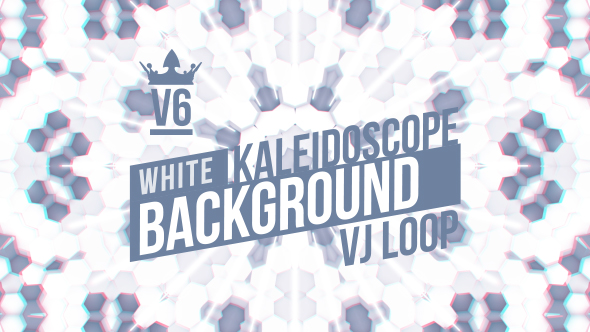 Clean White Vj Loop V6