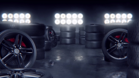 Sport Tires on a Race Track alt