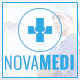 NOVAMEDI - one page Medical psd template - ThemeForest Item for Sale