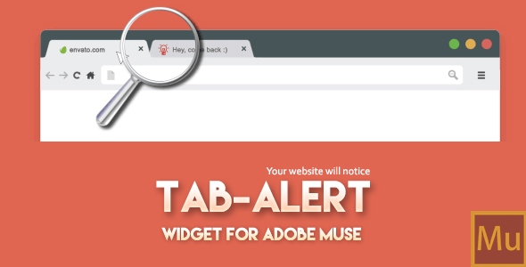 Tab Alert: Widget for Adobe Muse