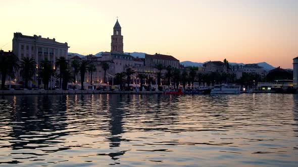 Old town of Split , Croatia