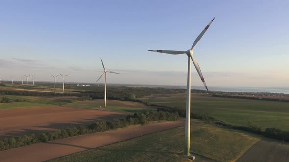 Aerial View of Windpark