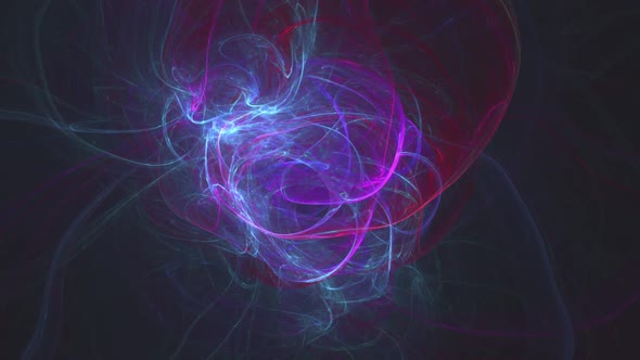 Abstract Fractal Light Background