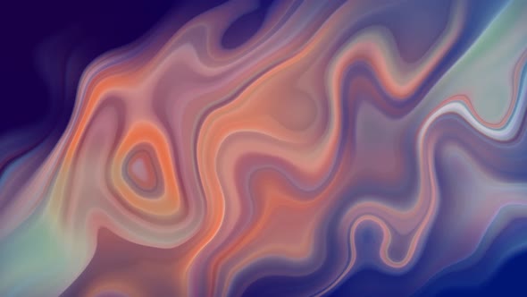 Abstract colorful liquid smooth wavy background