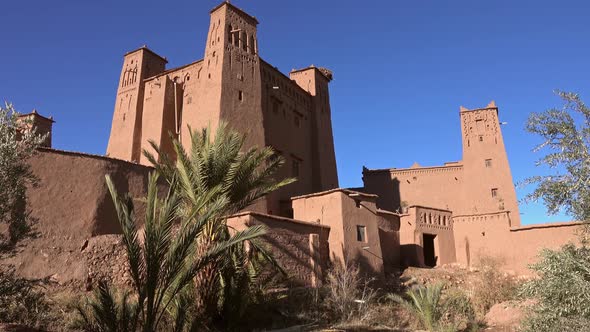 Towers of Kasbah Ait Ben Haddou Morocco