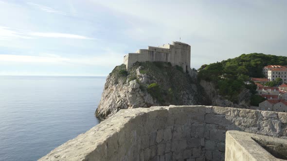 Fortress Lovrijenac in Old City of Dubrovnik