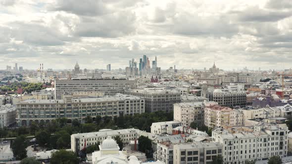 Aerial View of Moscow
