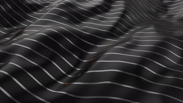 Abstract smooth surface with ripples