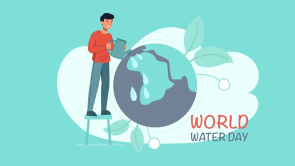 World Water Day Animation Scene 03