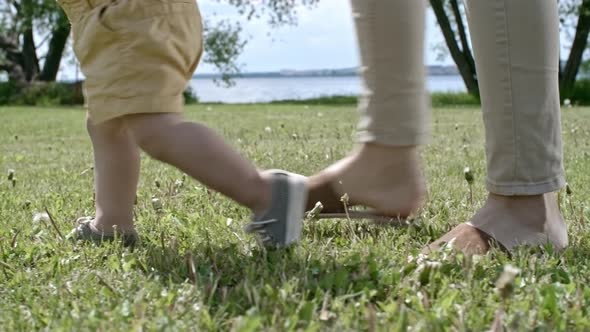 First Steps of Toddler