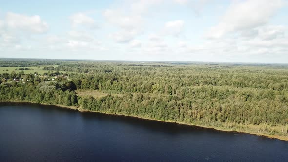 A Birds Eye View Of Krasnodvorskoye Lake 10