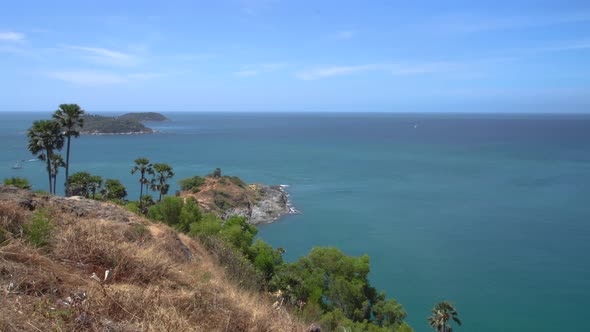 Nai harn Beach, Promthep Cape, Rawai Beach Phuket, View on lagoon and reef, The amazing sea view