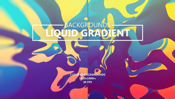 Colorful Liquid Gradient Backgrounds