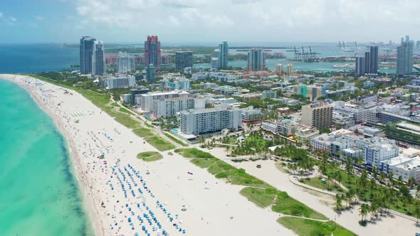 World Famous Miami Beach Landscape View