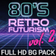 80s Retro Futurism Background Pack vol.2 - VideoHive Item for Sale