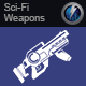 Sci-Fi Laser Rifle Bursts 2