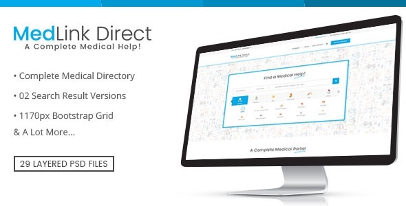 Doctor Directory - PSD Template