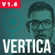 Vertica - Retina Ready Resume / CV & Portfolio - ThemeForest Item for Sale