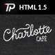 Charlotte - Café Bistro HTML Template - ThemeForest Item for Sale