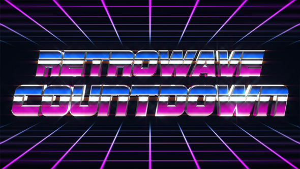 Retrowave Countdown alt