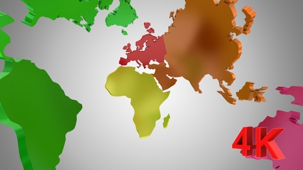 World Map Turns Into a Globe alt