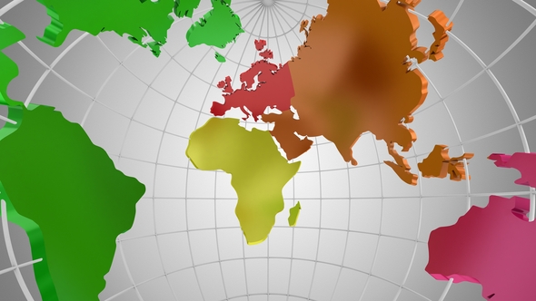 World Map Turns Into a Globe alt