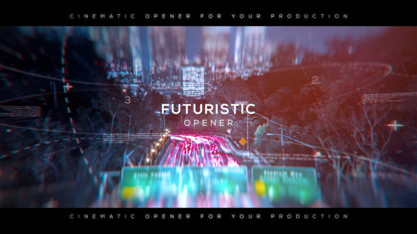Futuristic Cinematic Parallax Opener | Slideshow