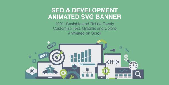 Animated SVG Banner SEO & Development