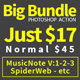 Big Bundle Photoshop Action - GraphicRiver Item for Sale