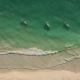 Aerial View of Beach and Boats - VideoHive Item for Sale