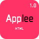 Applee App Landing Page HTML Version - ThemeForest Item for Sale