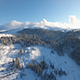 Snowy Mountain From Above - VideoHive Item for Sale