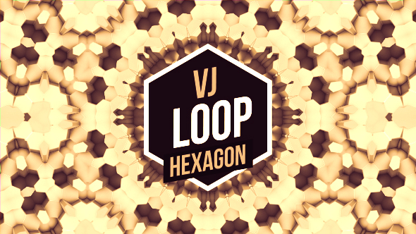 Gold Hexagons Vj