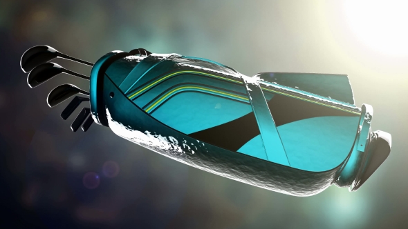 Golf Putter in Golf Bag alt