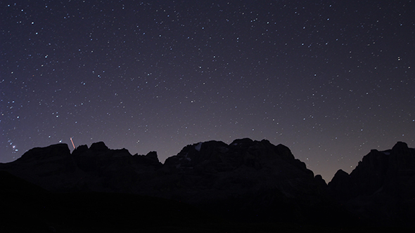 Stars Time Lapse