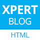 Xpert Blog Responsive HTML Template - ThemeForest Item for Sale
