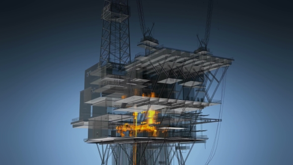 Loop Rotate Oil and Gas CentralPprocessing Platform alt